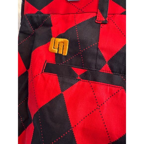 LOUDMOUTH UNIVERSITY OF GEORGIA PANTS SIZE 36X34L - Picture 4 of 5